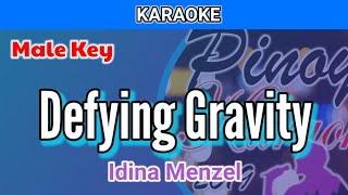 Defying Gravity by Idina Menzel Karaoke  Male Key [upl. by Woody253]