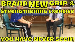 Brand NEW Grip and Forearm Strengthening Exercise You Have Never Seen [upl. by Jens]