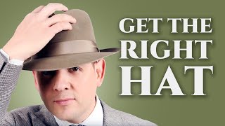 How to Get The Right Hat for Your Face Shape amp Body Type  Fedora Panama Hats amp Felt Hats For Men [upl. by Hpesojnhoj]