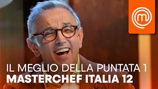 Il meglio della prima puntata  Live Cooking MasterChef Italia 12 [upl. by Gerstner]