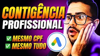 🔴Copie e Cole a NOVA E MELHOR Contingência Google Ads 2024 Mesmo CPF [upl. by Airrat12]