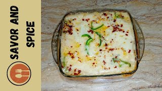 Lasagne recipe by savor and spice  Without oven lasagne recipe [upl. by Nnaesor]