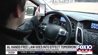 Local drivers react to HandsFree Driving Law taking effect in Alabama June 1 [upl. by Nogras]