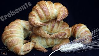 Croissants o medialunas de Mantequilla  La receta que funciona [upl. by Jemmy]