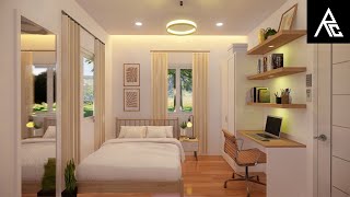 Minimalist Small Bedroom Design Idea 3x3 Meters [upl. by Berkman]