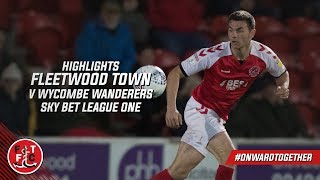 Fleetwood Town 11 Wycombe Wanderers  Highlights [upl. by Jillayne]