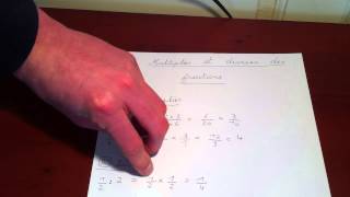 Multiplier et diviser des fractions  Conseils maths fraction [upl. by Eiramoj878]