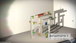 Official Echochrome 2 II E3 video game trailer PlayStation Move [upl. by Leach147]