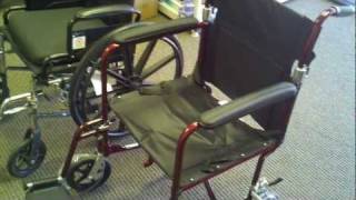 Buy or Rent a Standard Wheelchair or Transport Wheelchair [upl. by Bergmans]