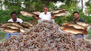 Fish and Shrimp Mixed Gravy Recipe  Fish and Prawns Curry  Mixed Seafood by Grandpa [upl. by Morette322]