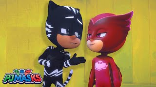 Catboy Turned Evil  PJ Transformations  PJ Masks amp Friends  Cartoons for Kids [upl. by Ixel273]