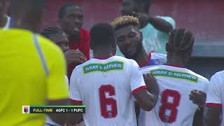 Arnett Gardens FC vs Portmore United FC 1  1  JPL MD25 matchup  Match Highlights [upl. by Dacey]