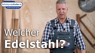 Welcher Edelstahl ist der Richtige für mich [upl. by Enahsal]