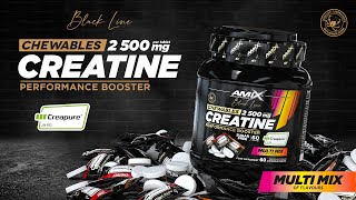 💥 Novinka Creatine Creapure 2500mg Chewable Tabs I Ochucené žvýkací tablety s 25gramy kreatinu [upl. by Ennirac29]