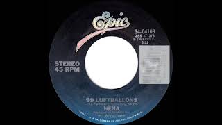 1984 99 Luftballons  Nena a 1 recordstereo 45 [upl. by Benton]