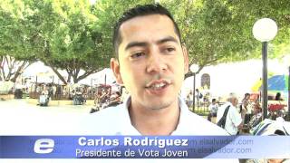 Jóvenes comprueban proceso de voto [upl. by Rask]