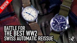 The Best WW2 Military Reissue  Longines Heritage 38mm vs Vertex M100A 40mm Watch Review [upl. by Alioz510]