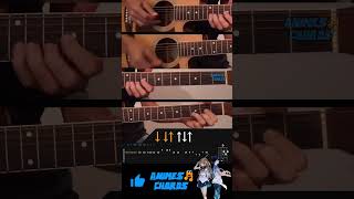 Hikaru Nara  Shigatsu wa Kimi no Uso Opening Chords Acoustic Guitar Lesson shigatsuwakiminouso [upl. by Nirot322]