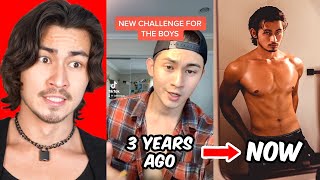 Reacting To My Old THIRST TRAPS  IAN BOGGS [upl. by Yerffeg]