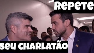 JORNALISTA TENTA TIRAR ONDA COM PABLO MARÇAL [upl. by Enilehcim597]