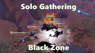 Solo Gathering Black Zone Vol92  Albion Online [upl. by Carleen]