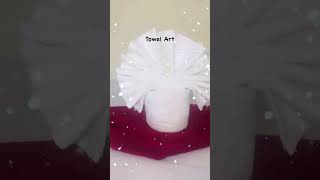 Towel Art towelart art artist explore trending youtubeshorts shorts viralvideo professional [upl. by Natala]