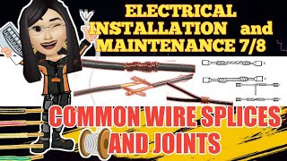 Grade 78 TLE  EIM COMMON WIRE SPLICES AND JOINTS [upl. by Eves]