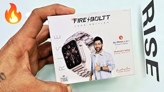 Fire Boltt Rise Luxe Edition Smart Watch  185quot Full Touch Display  Bluetooth Calling 🔥 [upl. by Eixam]