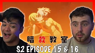 NAGISAS 15 HIT COMBO  The Truth Revealed  Assassination Classroom S2 Episode 15  16 REACTION [upl. by Piotr]