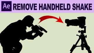 Stabilize Motion  Remove Handheld Camera Shake  Adobe After Effects Tutorial [upl. by Nadda]