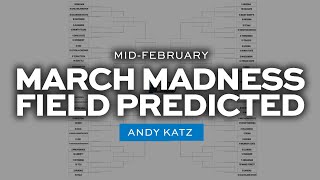 2022 NCAA tournament mens bracket predicted through Feb 14 [upl. by Vivica]