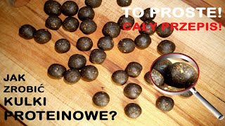 JAK ZROBIĆ KULKI PROTEINOWE  Cały przepis od AZ  How to make carp boilies at home [upl. by Simsar]