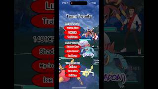 Pokémon go great league New season is here 🔥 pokemongo pokemon pvp gbl shorts [upl. by Naam628]