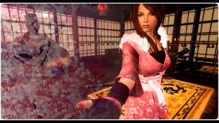 Skyrim Special Edition ▶️NihonRim  Kimonos UNP◀️ Mini Mod Showcase [upl. by Zimmerman594]