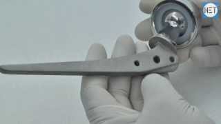 Bipolar Hip Prosthesis Fenestrated Stem Sterile SS Item Code 175437 to 175455 [upl. by Eamanna152]