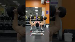 Dumbbell Bench Press Mistake KILLING GAINS [upl. by Idolem905]