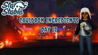 Day 17 Cauldron Ingredients Guide  Star Stable Online Halloween Event 2024 [upl. by Etnecniv]