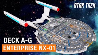 Star Trek Inside the Enterprise NX01 Deck AG [upl. by Sisi930]