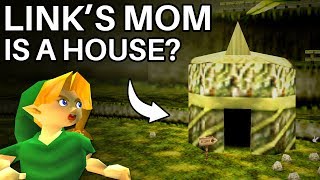 How Link’s Mom Turned into a House in Ocarina of Time Zelda [upl. by Grunberg671]