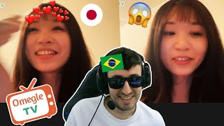 Brasileiro FALANDO JAPONÊS fluente e SURPREENDENDO a galera no Omegle [upl. by Moran134]