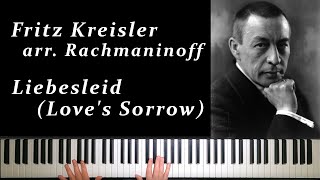 Liebesleid Loves Sorrow  KreislerRachmaninoff  Your lie in April [upl. by Kironde]