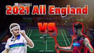 4K50FPS  MS  Lee Zii Jia vs Viktor Axelsen  2021 All England Open Final  Highlights [upl. by Keese]