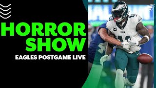 Eagles historic collapse continues with embarrassing loss to Giants  Eagles Postgame Live [upl. by Morganica924]