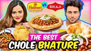 HALDIRAM vs BIKAJI Chole Bhature  Which one is Better [upl. by Esinehs347]