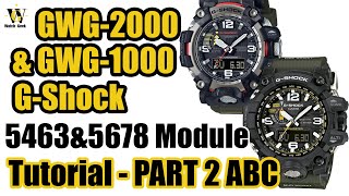 GWG2000 amp GWG1000  5678 amp 5463 Module Tutorial  how to set up and use all the functions PART 2 [upl. by Aeniah]