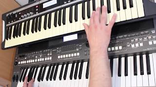 На Заре  Альянс Yamaha PSR s670 Korg x50 Style Demonstration Cover [upl. by Hseyaj]