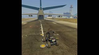 Gtav plane ✈️ke andar jana hai bhai  ￼ Gtav short [upl. by Laeira]