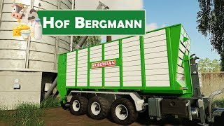 LS19 HOF BERGMANN 120 Gras Silage mit dem Fermenter herstellen  LANDWIRTSCHAFTS SIMULATOR 19 [upl. by Branham]