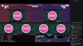 Osu Taiko World Cup 2024 Quarterfinals France vs Poland [upl. by Reamy720]