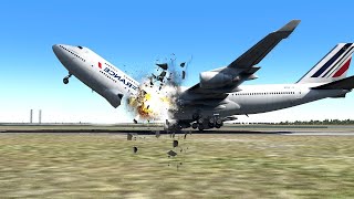 🔴LIVE Boeing 747 Crash LANDINGS  Live Plane Spotting XPLANE 11 [upl. by Dolley]